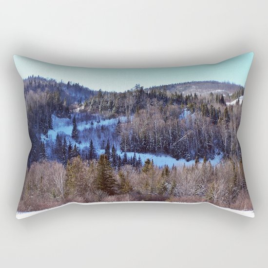 Switchback Trail Rectangular Pillow