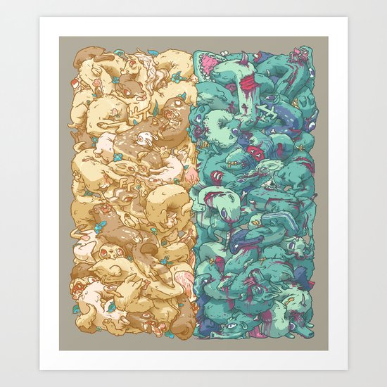 Saturnalia Donnybrook Art Print
