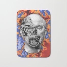 Passing These Peons They Pleading For Peace Bath Mat