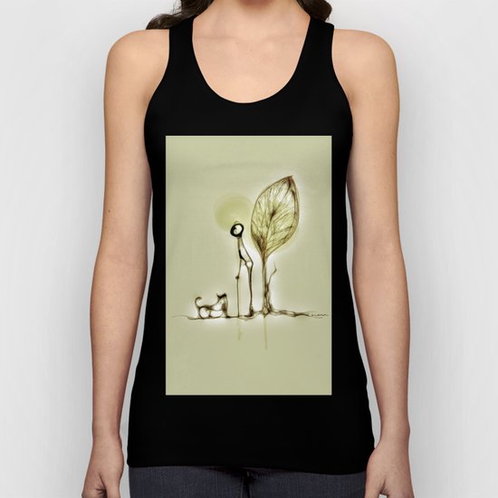 wait Unisex Tank Top