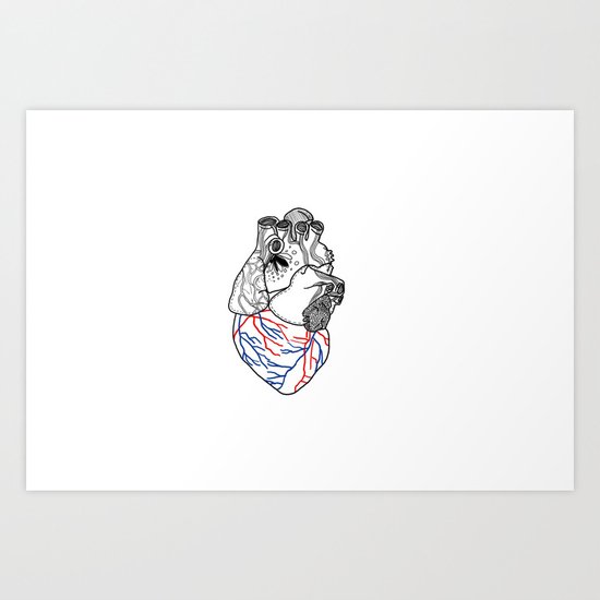 Heart Art Print