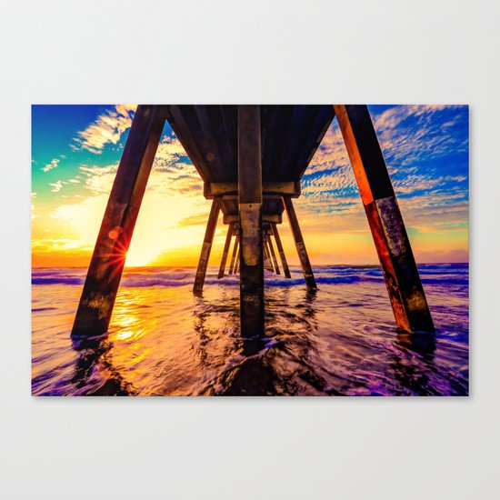 California Sunset Canvas Print