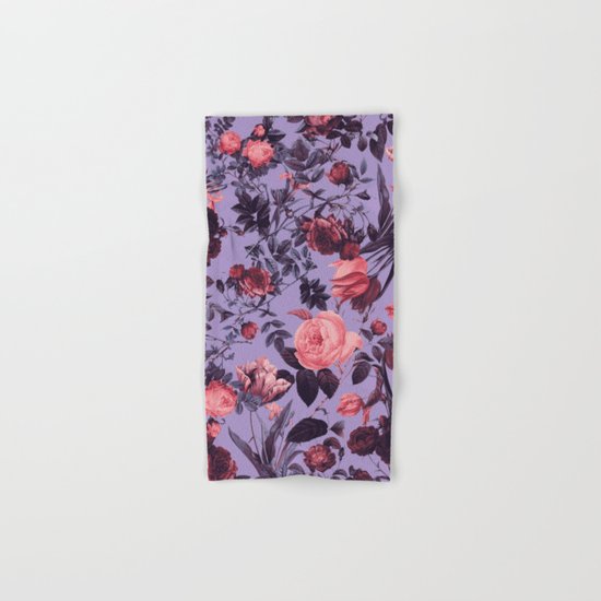 Romantic Floral Pattern Hand & Bath Towel