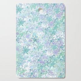 Floral Bouquet Mint Green  Cutting Board