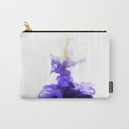 Paint Drop in Water Amethyst Carry-All Pouch