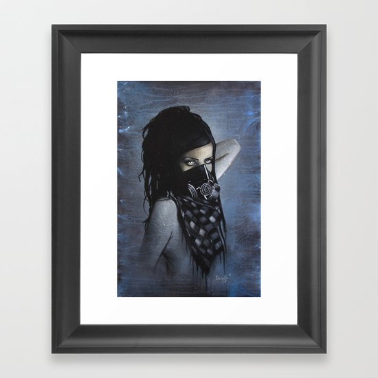 Nicole Lazuli Framed Art Print