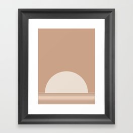 Sunrise / Sunset X Framed Art Print