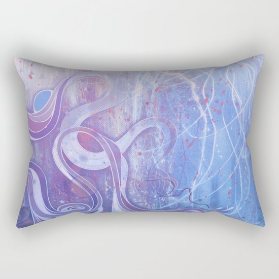 Electric Dreams II Rectangular Pillow