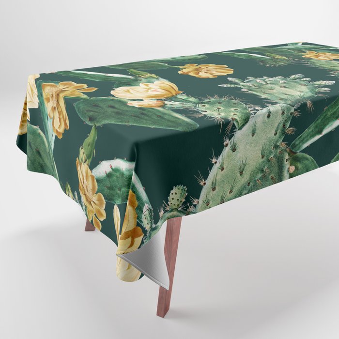 Cactus Garden Tablecloth