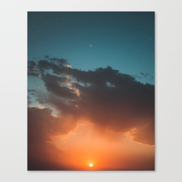 night and day Canvas Print