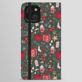 Merry Christmas iPhone Wallet Case