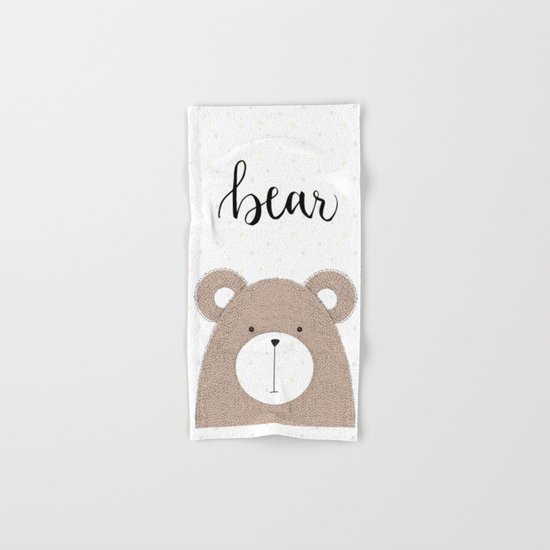 BEAR Hand & Bath Towel