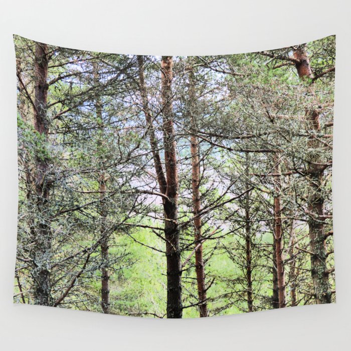 The Trees are The Treasure in I Art  Wall Tapestry