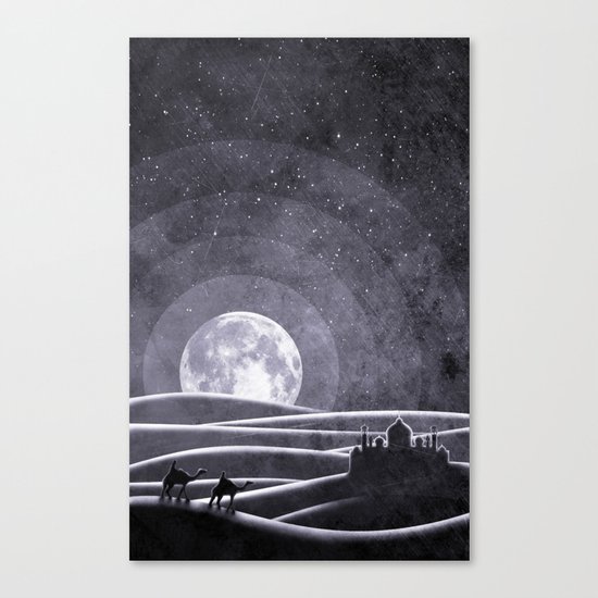 Desert Night Canvas Print