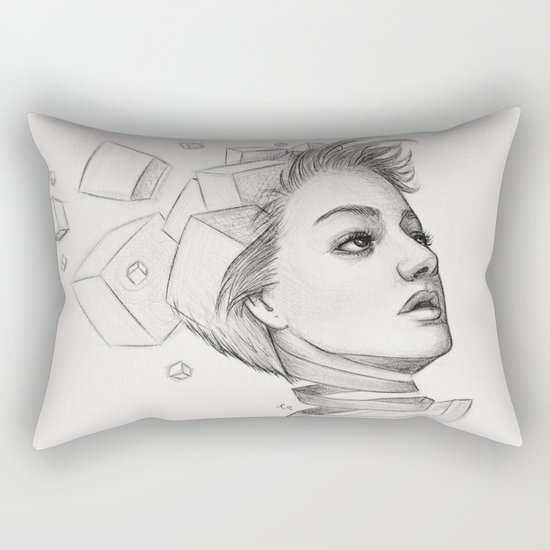 Thougths Rectangular Pillow