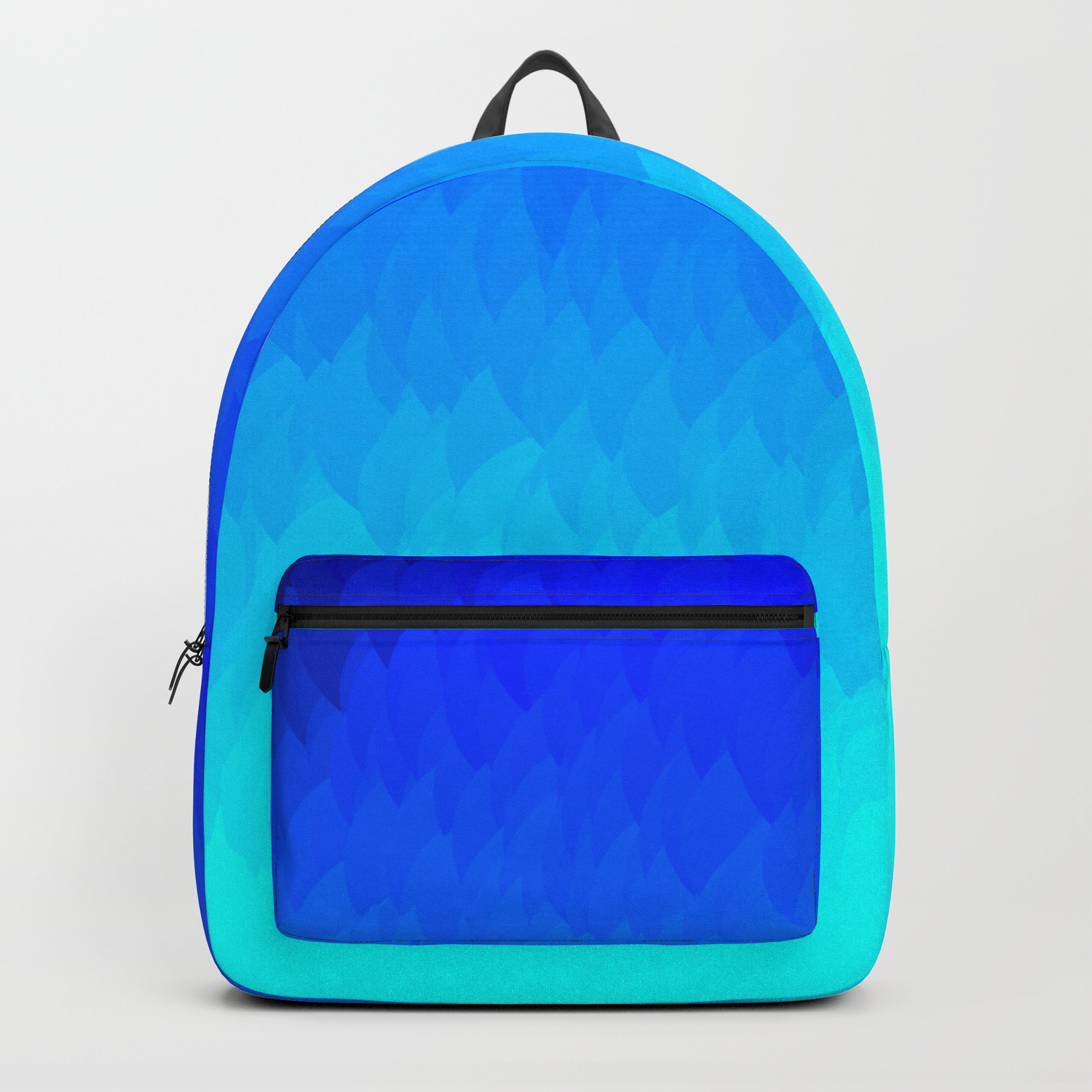 electric blue backpack