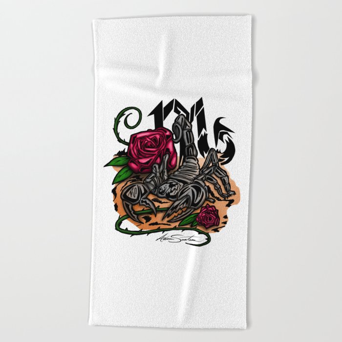 Scorpio - Zodiac Beach Towel