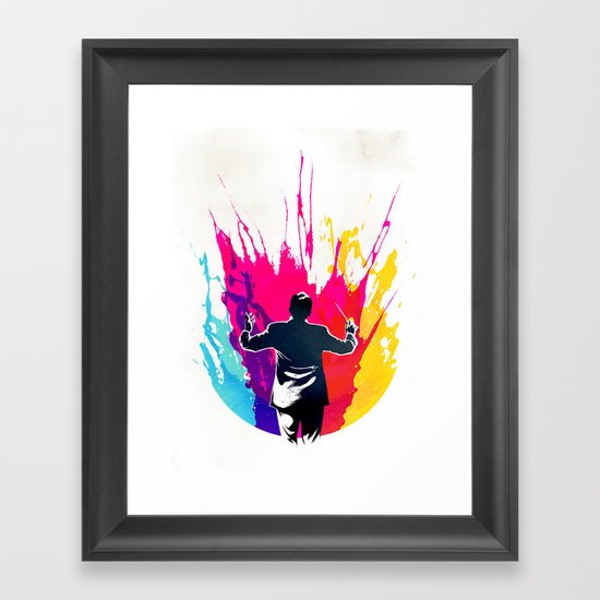 Symphony Framed Art Print