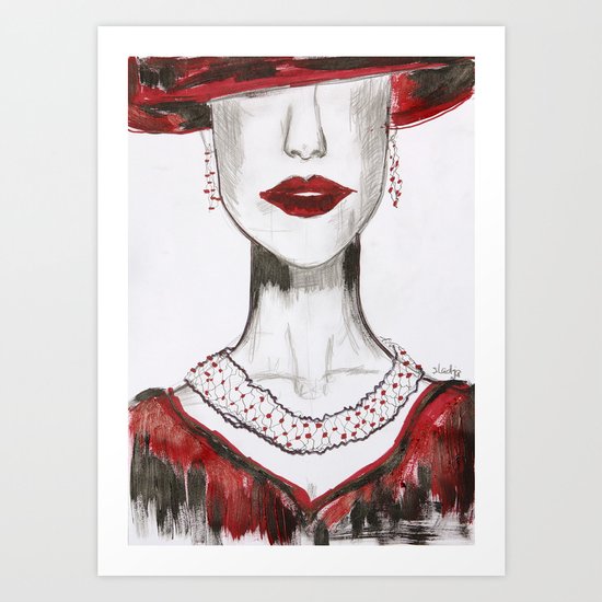 styled to impress Art Print