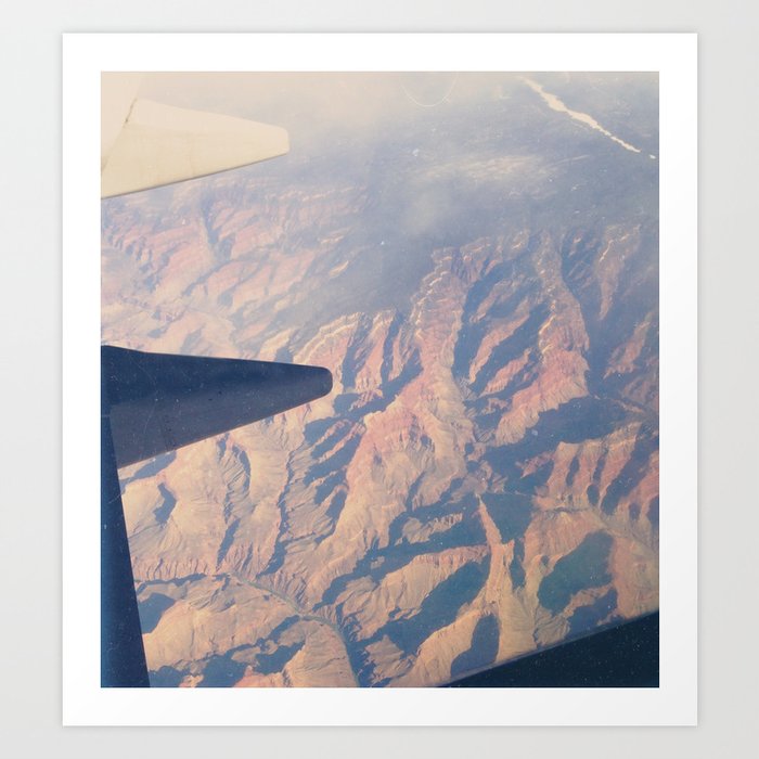 From the Air. Art Print