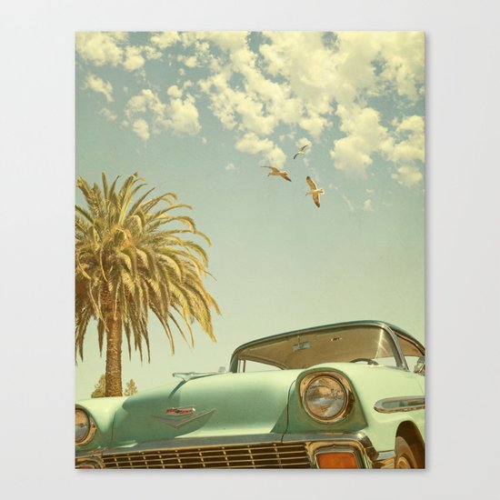 Having Fun, Wish You Were Here Canvas Print