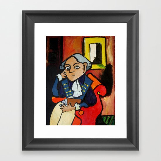 Immanuel Kant Framed Art Print