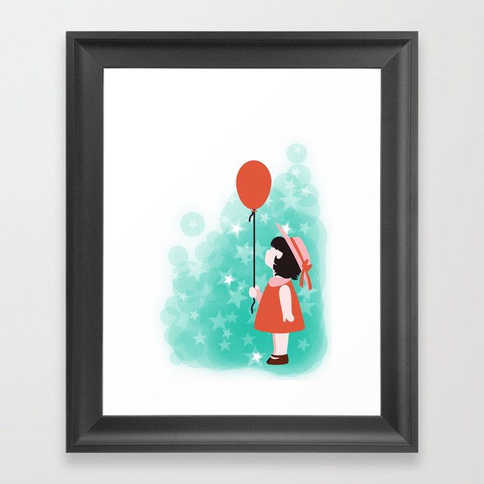 Balloon 6 Framed Art Print
