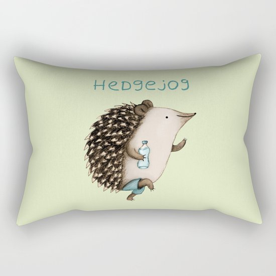 Hedgejog Rectangular Pillow
