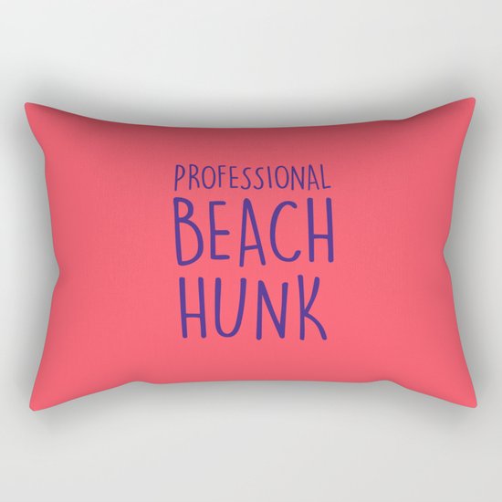 PROFESSIONAL BEACH HUNK Rectangular Pillow