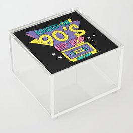Raised On 90’s Hip Hop Retro Acrylic Box