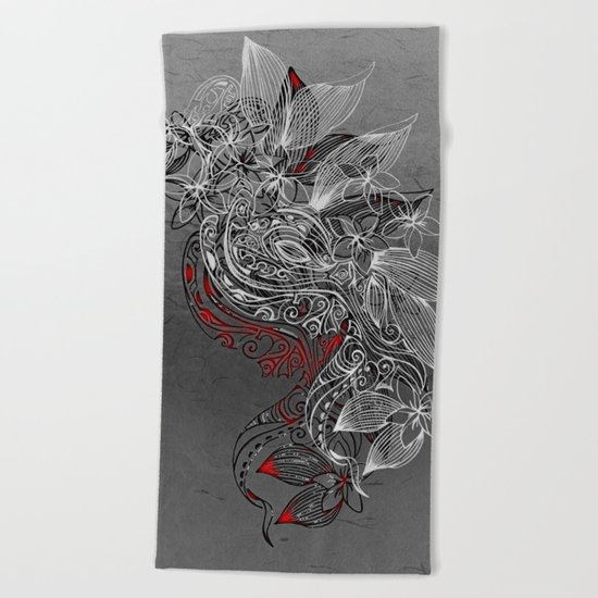 Earth Dance Beach Towel