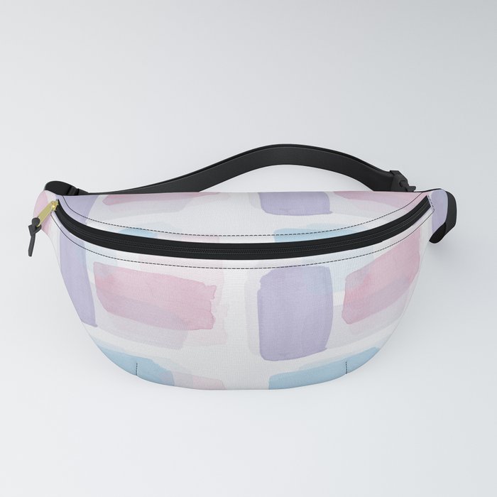 Stained Glass dark Fanny Pack