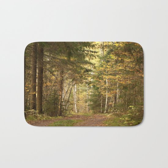 In The Forest Bath Mat