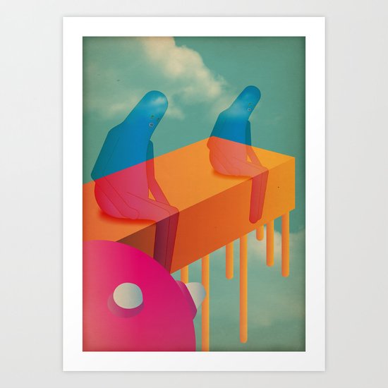 l a s s ù Art Print