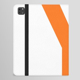 Letter Y (Orange & White) iPad Folio Case