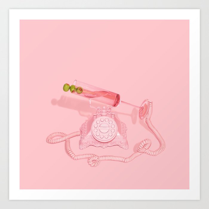 Call of the Cocktails Art Print