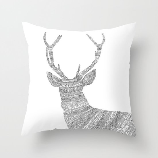 Stag / Deer Throw Pillow