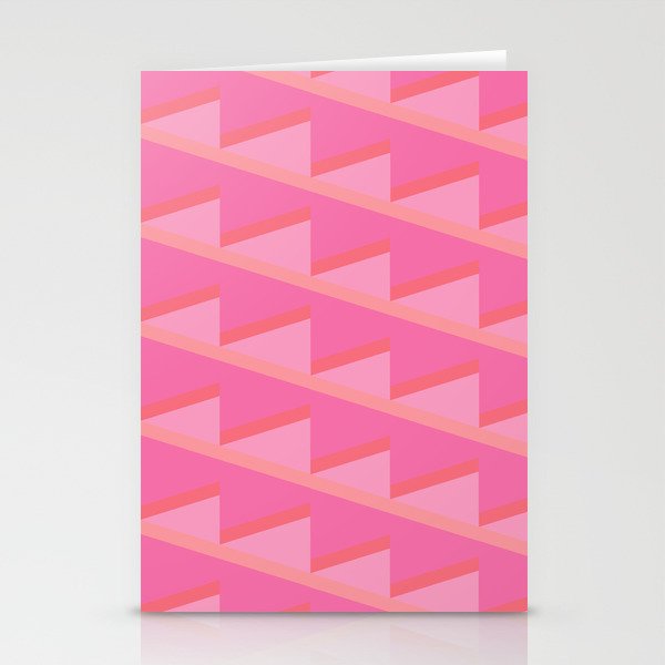Pink Ascent Stationery Cards