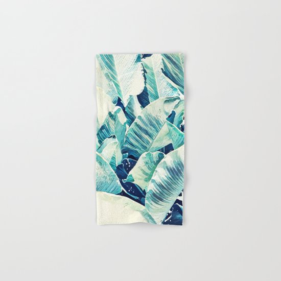 Banana Leaf Crush #society6 #decor #buyart Hand & Bath Towel