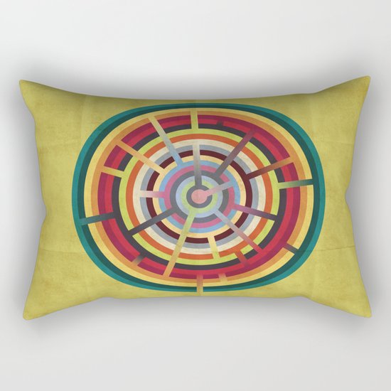 Lost in color Rectangular Pillow
