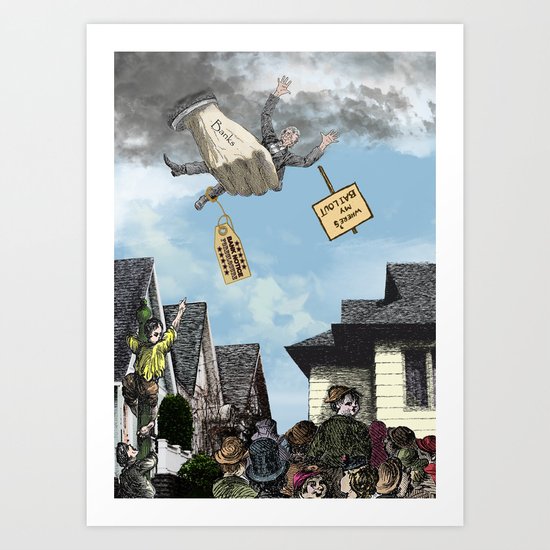 I HEAR AMERICA SCREAMING! Art Print