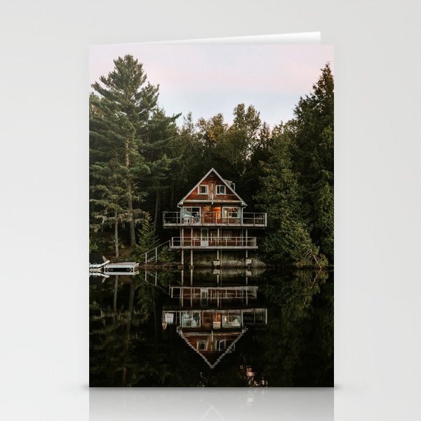 Lakeside Cabin Stationery Cards