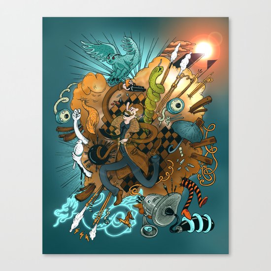 I've seen things (Blade Runner) Canvas Print