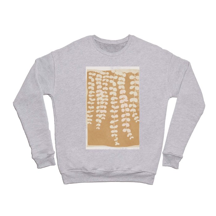 Minimal Abstract Leaves 18 Crewneck Sweatshirt