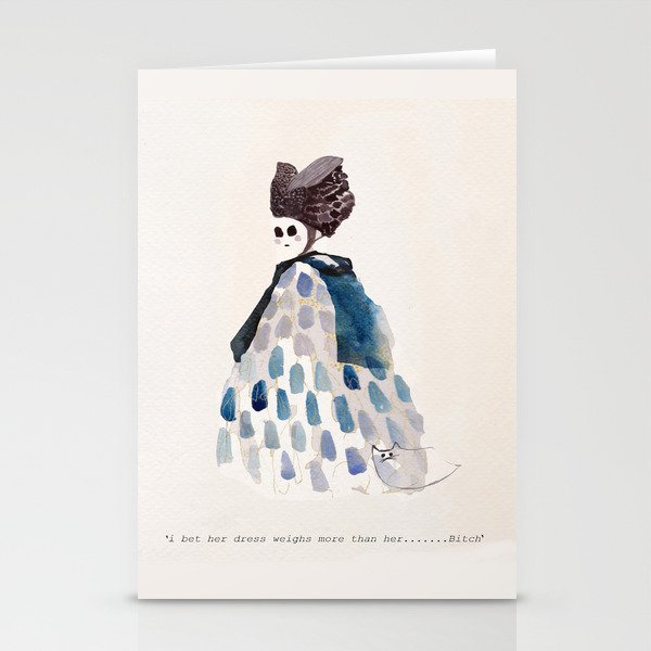 Ghost Bitch Stationery Cards