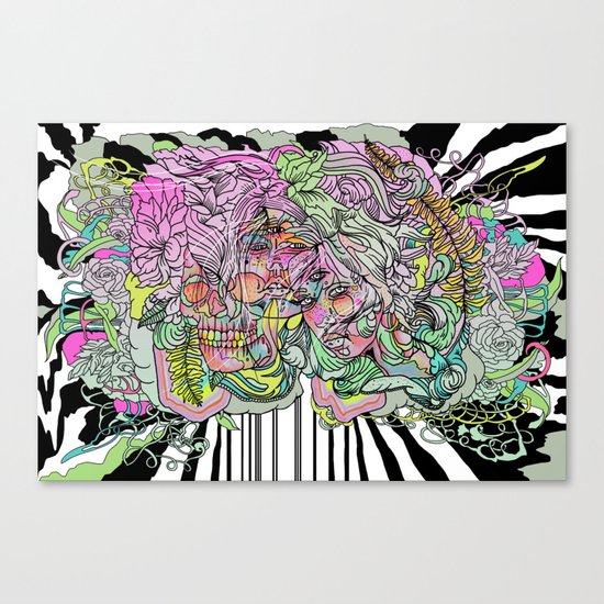 Lifetime of Goodbye Canvas Print