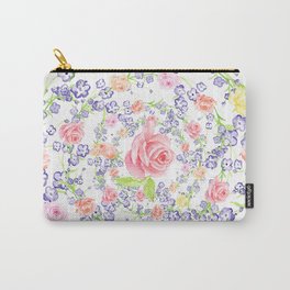 Bouquet of flowers - Marigold - BLUE Carry-All Pouch