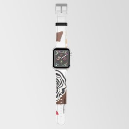 abstract collage Apple Watch Band