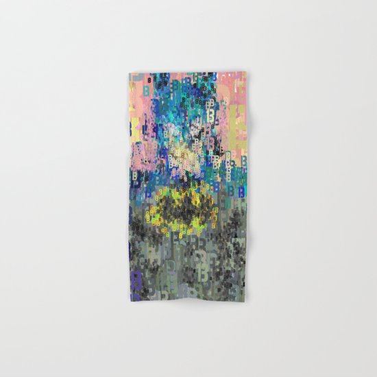 Bat Type Man - Abstract Pop Art Comic Hand & Bath Towel