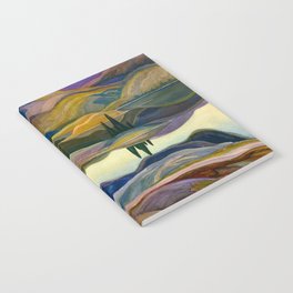 Franklin Carmichael - Mirror Lake - Canada, Canadian Watercolor Painting - Group of Seven Notebook